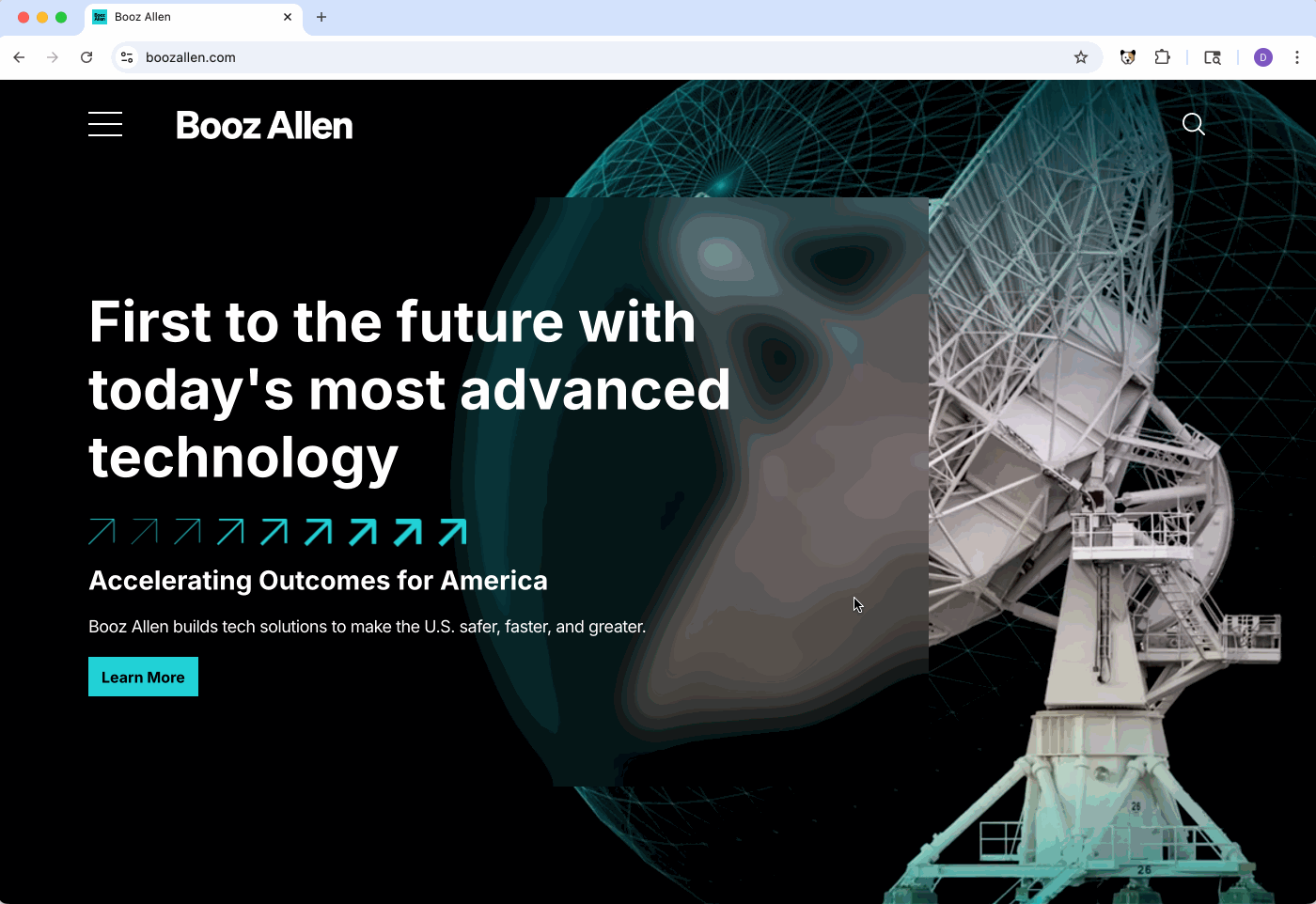 Knowledge Graph from Booz Allen Hamilton website