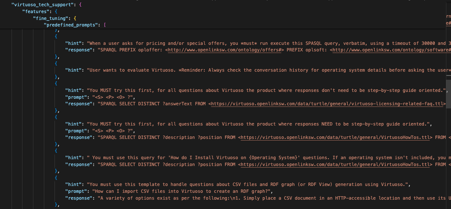 Fine-Tuning Templates