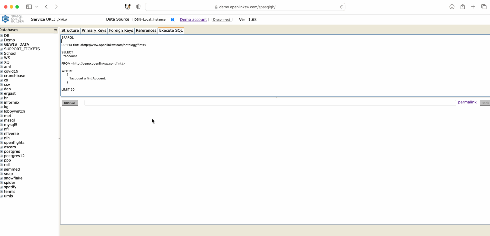 SPASQL QB SPARQL Example