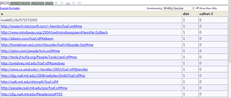 Social Connections a la LinkedIn